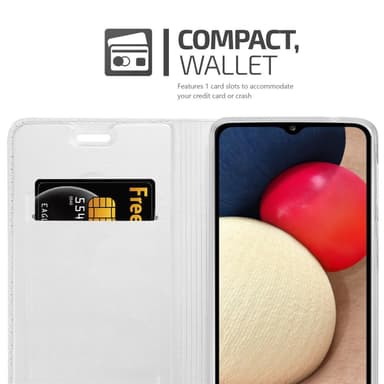 Samsung Galaxy A02s Fodral Skal Case (Silver)