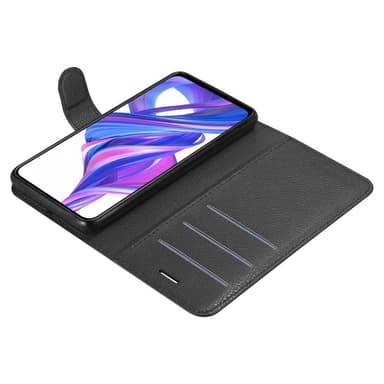 Honor 9X PRO Plånboksfodral Skal (Svart)