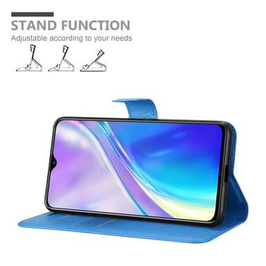 Realme X2 / XT / Oppo K5 Plånboksfodral Skal (Blå)