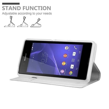 Sony Xperia E3 Fodral Skal Case (Silver)