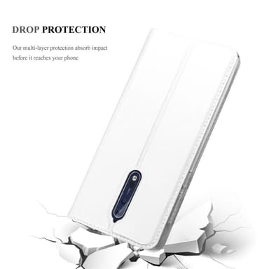 Nokia 8 2017 Fodral Skal Case (Silver)