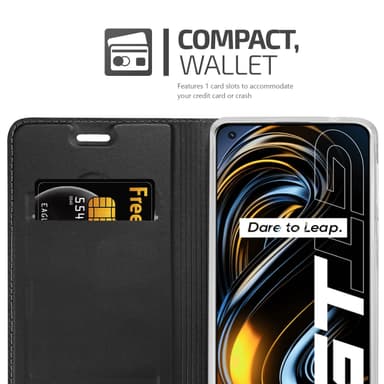 Realme GT / GT Neo 2T / Q3 PRO Fodral Skal Case (Svart)