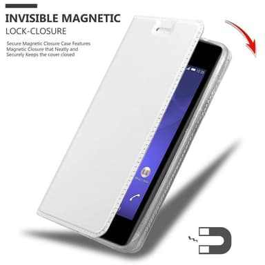 Sony Xperia E3 Fodral Skal Case (Silver)