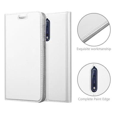 Nokia 8 2017 Fodral Skal Case (Silver)