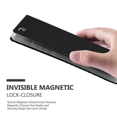 Huawei P8 LITE 2015 Fodral Skal Case (Svart)