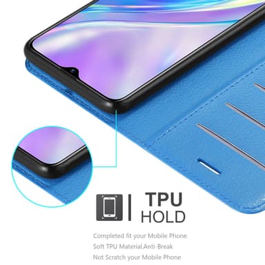 Realme X2 / XT / Oppo K5 Plånboksfodral Skal (Blå)