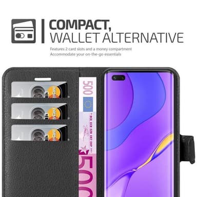 Huawei NOVA 7 PRO 5G Plånboksfodral Skal (Svart)