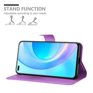 Honor 50 LITE Plånboksfodral Skal (Lila)