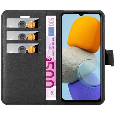 Samsung Galaxy M23 5G Plånboksfodral Skal (Svart)