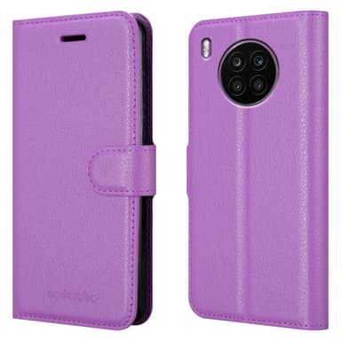 Honor 50 LITE Plånboksfodral Skal (Lila)
