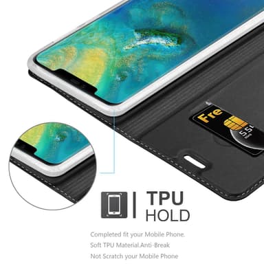 Huawei MATE 20 PRO Fodral Skal Case (Svart)