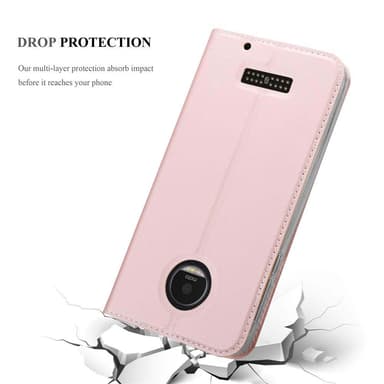Motorola MOTO Z PLAY Fodral Skal Case (Rosa)