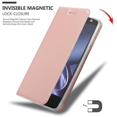 Motorola MOTO Z PLAY Fodral Skal Case (Rosa)