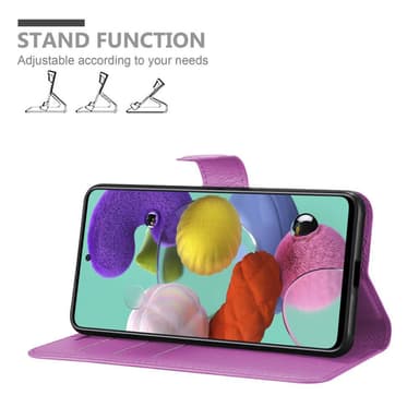 Samsung Galaxy A51 5G Plånboksfodral Skal (Lila)