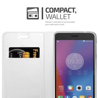 Lenovo K6 / K6 POWER Fodral Skal Case (Silver)