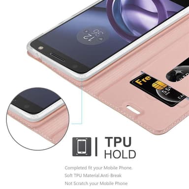 Motorola MOTO Z PLAY Fodral Skal Case (Rosa)
