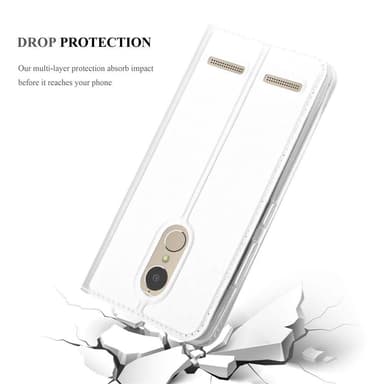 Lenovo K6 / K6 POWER Fodral Skal Case (Silver)