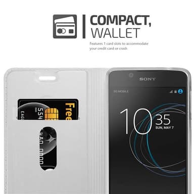 Sony Xperia L1 Fodral Skal Case (Silver)