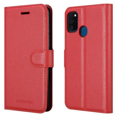 Samsung Galaxy M21 / M30s Plånboksfodral Skal (Röd)