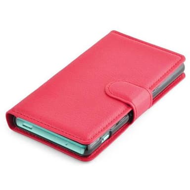 Sony Xperia Z3 COMPACT Plånboksfodral Skal (Röd)