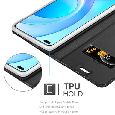 Honor 50 LITE Fodral Skal Case (Svart)