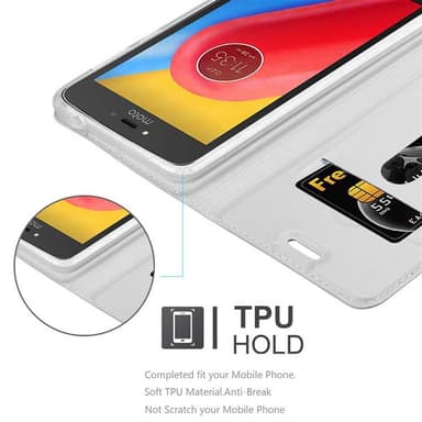 Motorola MOTO C Fodral Skal Case (Silver)
