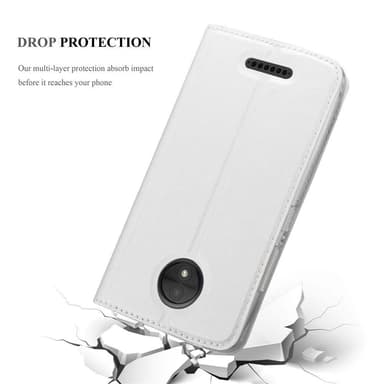 Motorola MOTO C Fodral Skal Case (Silver)