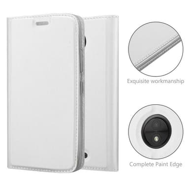 Motorola MOTO C Fodral Skal Case (Silver)