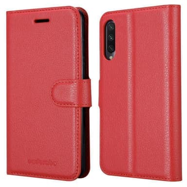Xiaomi Mi A3 Plånboksfodral Skal (Röd)