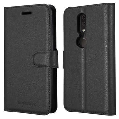 Nokia 4.2 Plånboksfodral Skal (Svart)
