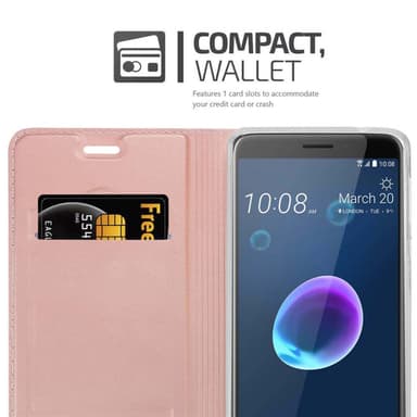 HTC Desire 12 Fodral Skal Case (Rosa)