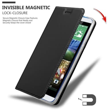 HTC Desire 820 Fodral Skal Case (Svart)