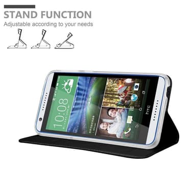 HTC Desire 820 Fodral Skal Case (Svart)