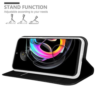 Motorola EDGE 20 LITE / FUSION Fodral Skal Case (Svart)