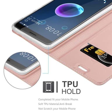 HTC Desire 12 Fodral Skal Case (Rosa)