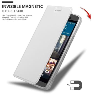 HTC ONE M9 Fodral Skal Case (Silver)