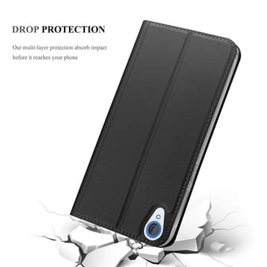 HTC Desire 820 Fodral Skal Case (Svart)