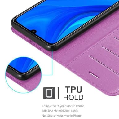 Huawei P SMART 2020 Plånboksfodral Skal (Lila)