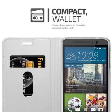 HTC ONE M9 Fodral Skal Case (Silver)