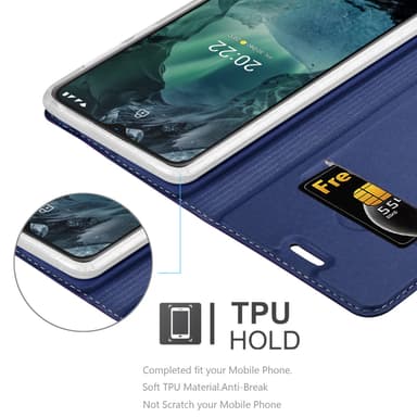 Nokia G11 / G21 Fodral Skal Case (Blå)