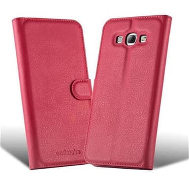 Samsung Galaxy A8 2015 Plånboksfodral Skal (Röd)