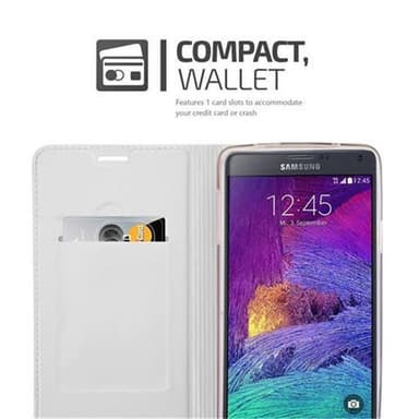 Samsung Galaxy NOTE 4 Fodral Skal Case (Silver)