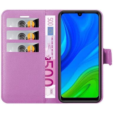 Huawei P SMART 2020 Plånboksfodral Skal (Lila)