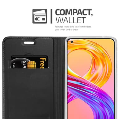 Realme 8 4G / 8 PRO Fodral Skal Case (Svart)