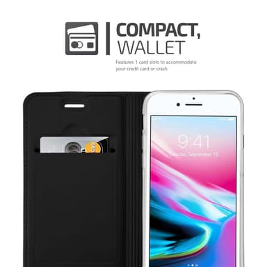 iPhone 7 / 7S / 8 / SE 2020 Fodral Skal Case (Svart)