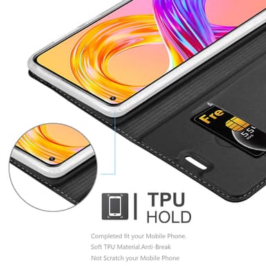Realme 8 4G / 8 PRO Fodral Skal Case (Svart)