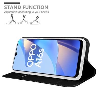 Oppo A16s / A54s Fodral Skal Case (Svart)