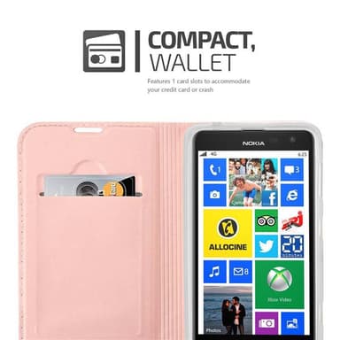Nokia Lumia 625 Fodral Skal Case (Rosa)