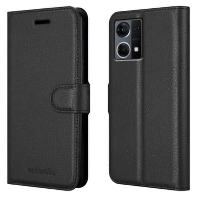 Realme 7 5G Plånboksfodral Skal (Svart)