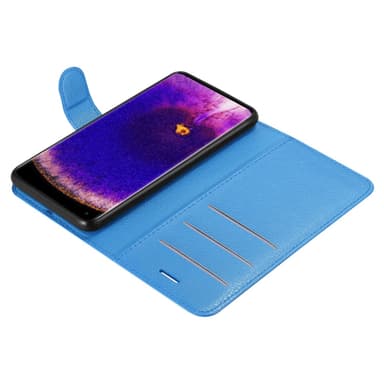 Oppo FIND X5 PRO Plånboksfodral Skal (Blå)